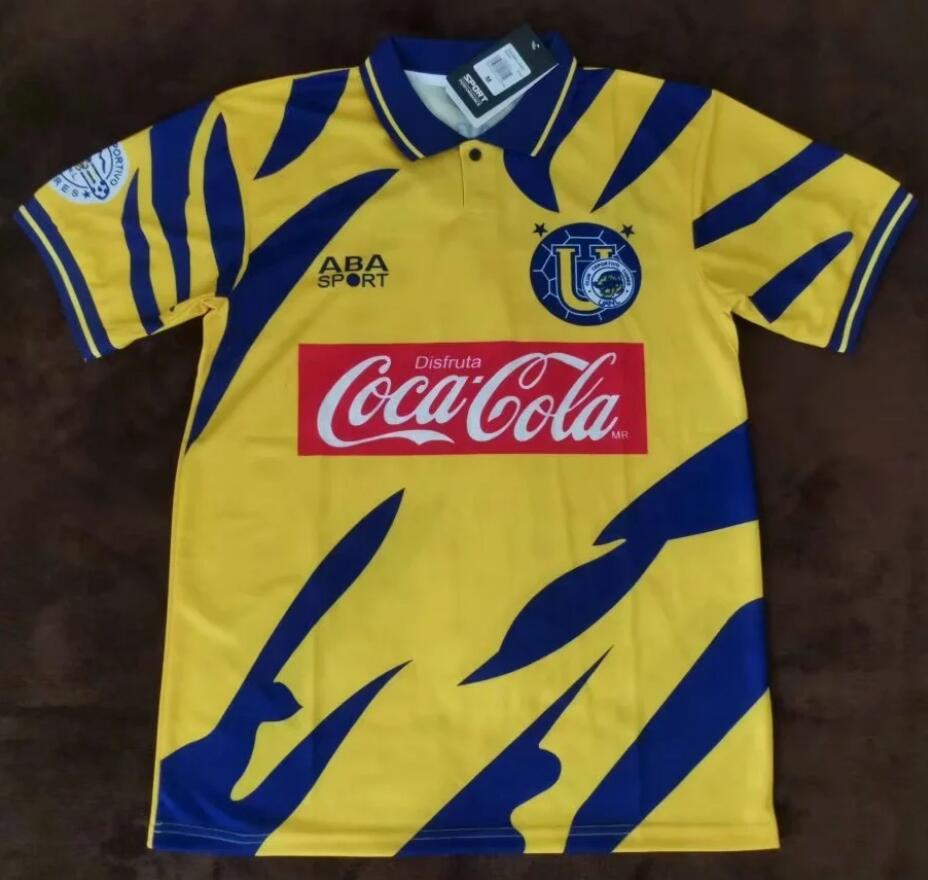 1996-97 Tigres UANL Retro Home Kit Soccer Jersey